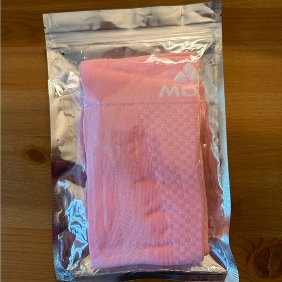 Mojo Pink & White Over the Calf Compression Knee High Socks 20-30 mmHg Size XL - Picture 1 of 5